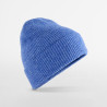 Wool Blend Beanie - B388:Blue Marl, 64% polyester / 26% wool / 6% acrylic / 4% elastane, One Size